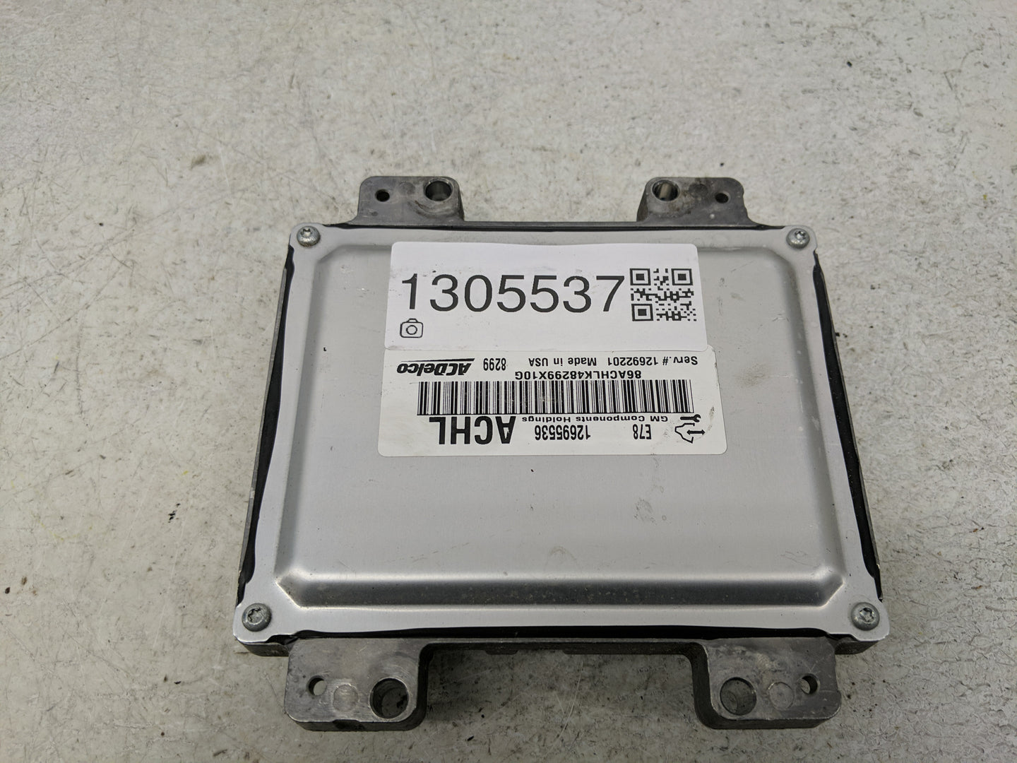 2017-2021 Buick Encore PCM Engine Control Computer ECU ECM PCU OEM P/N:12695536 Fits Fits 2017 2018 2019 2020 2021 OEM Used 