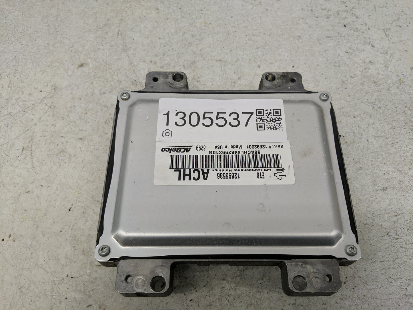 2017-2021 Buick Encore PCM Engine Control Computer ECU ECM PCU OEM P/N:12695536 Fits Fits 2017 2018 2019 2020 2021 OEM Used 