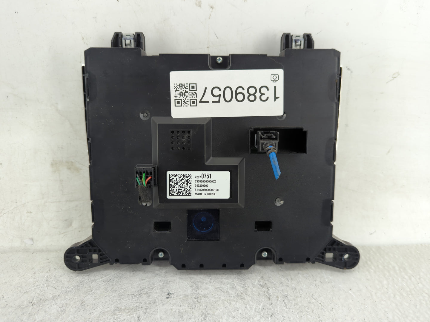 2017-2021 Buick Encore Radio Control Panel - Oemusedautoparts1.com