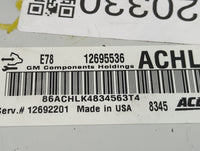 2017-2021 Buick Encore PCM Engine Control Computer ECU ECM PCU OEM P/N:12695536 12692201 Fits Fits 2017 2018 2019 2020 2021 