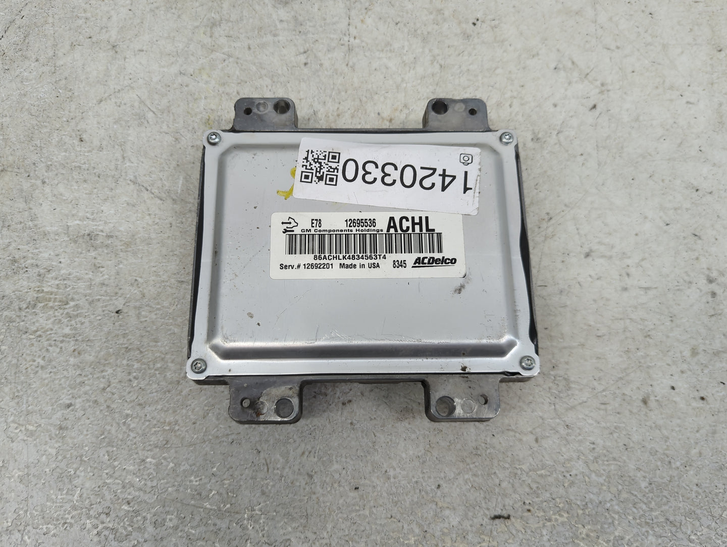 2017-2021 Buick Encore PCM Engine Control Computer ECU ECM PCU OEM P/N:12695536 12692201 Fits Fits 2017 2018 2019 2020 2021 