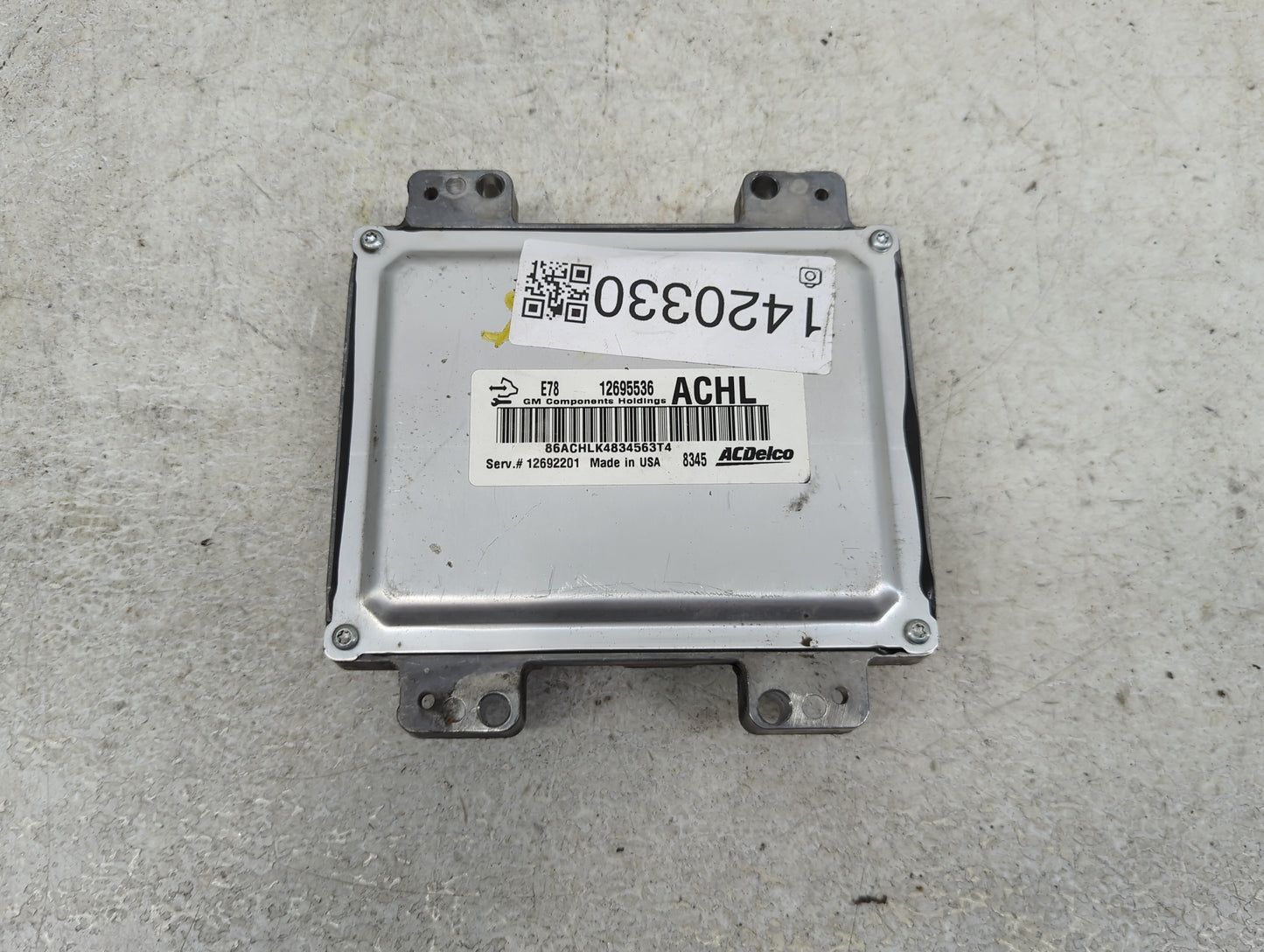 2017-2021 Buick Encore PCM Engine Control Computer ECU ECM PCU OEM P/N:12695536 12692201 Fits Fits 2017 2018 2019 2020 2021 