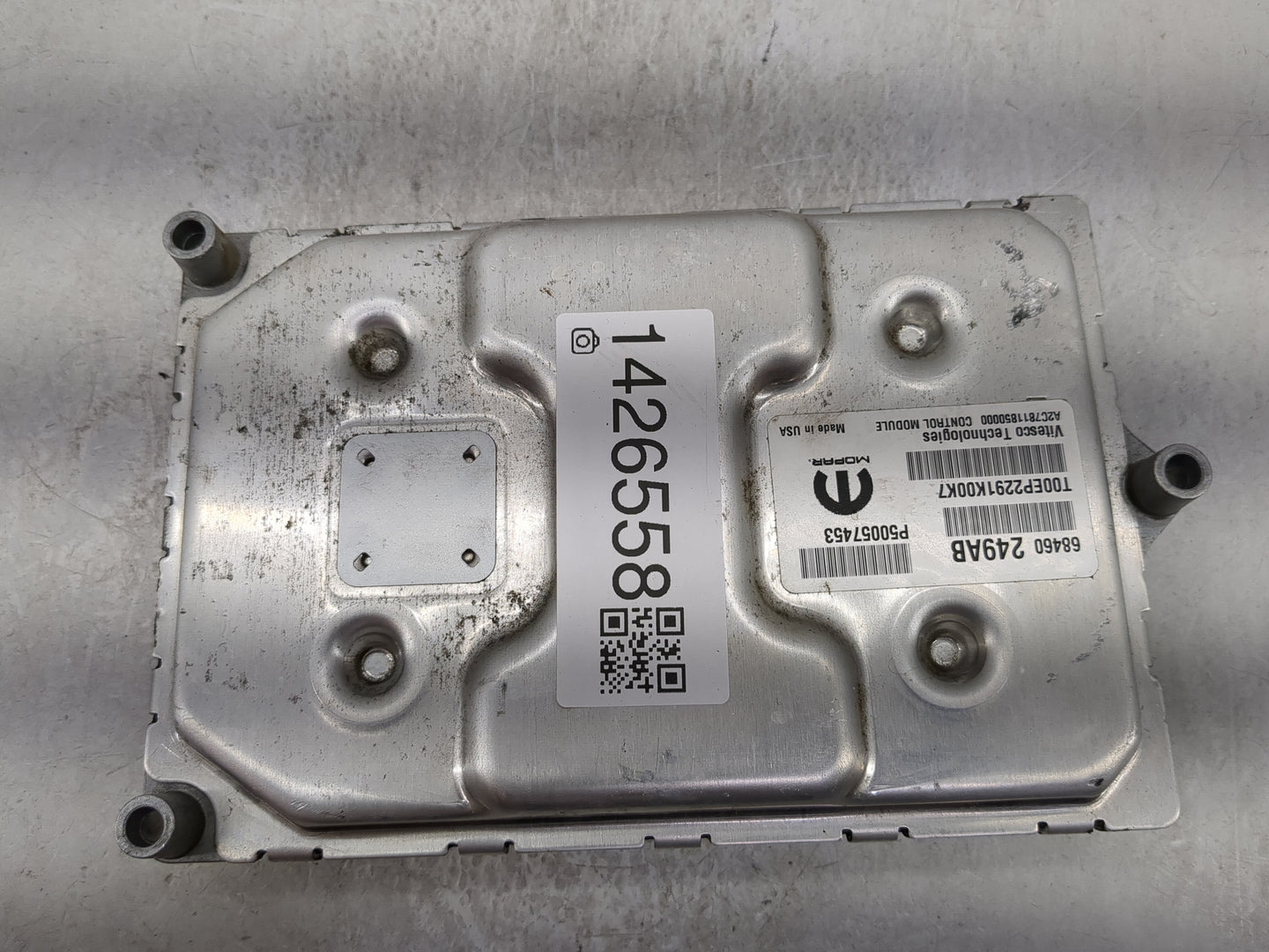 2017-2021 Buick Encore PCM Engine Control Computer ECU ECM PCU OEM P/N:68460249AB Fits Fits 2017 2018 2019 2020 2021 OEM Use