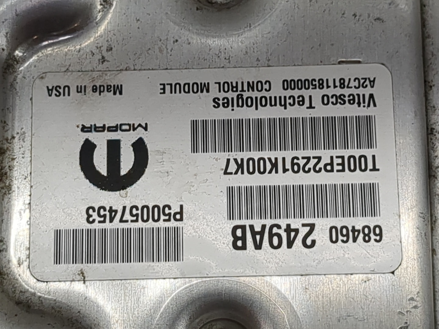 2017-2021 Buick Encore PCM Engine Control Computer ECU ECM PCU OEM P/N:68460249AB Fits Fits 2017 2018 2019 2020 2021 OEM Use