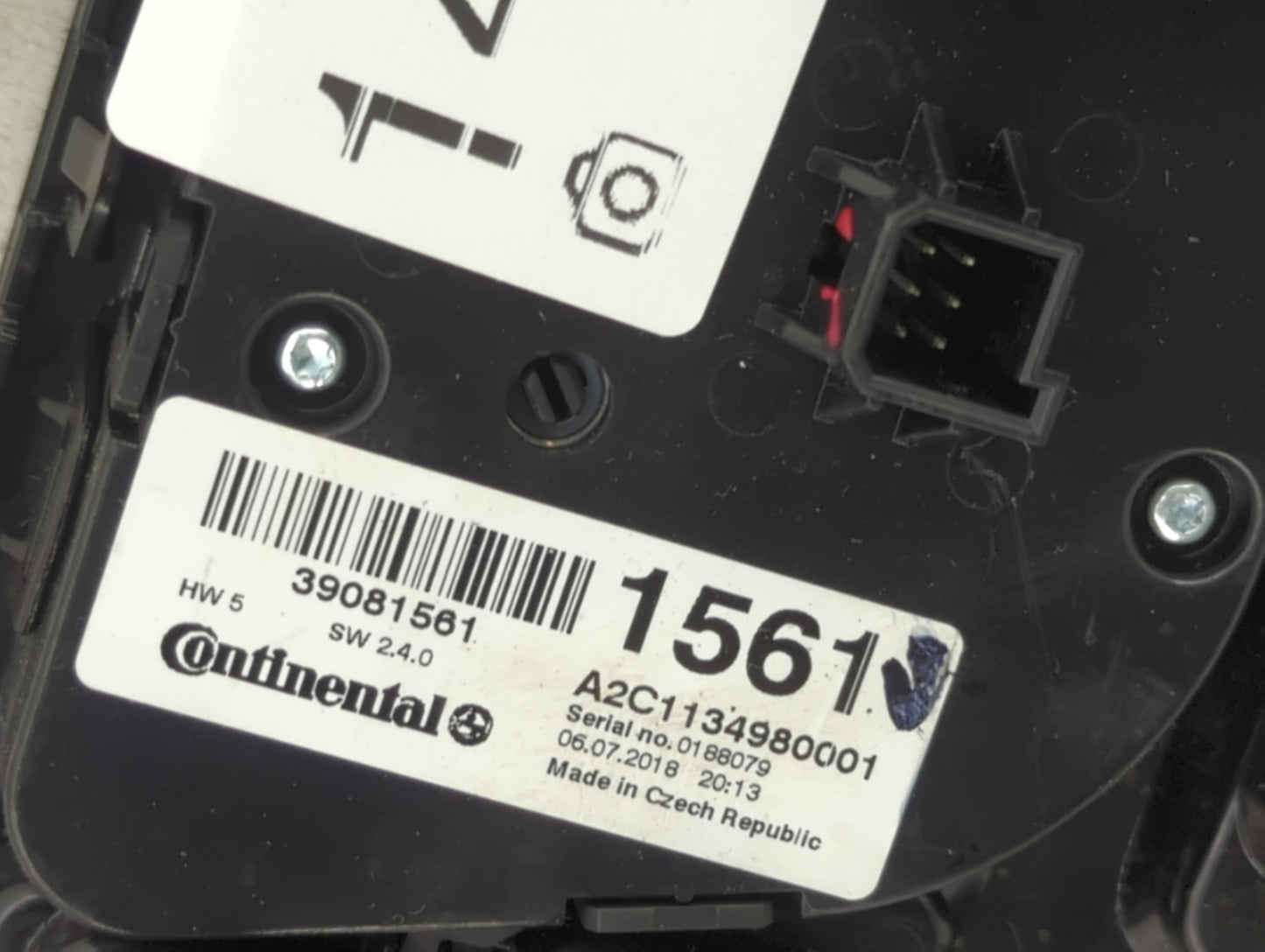 2017-2021 Buick Encore Climate Control Module Temperature AC/Heater Replacement P/N:39081561 A2C1134980001 Fits OEM Used Aut