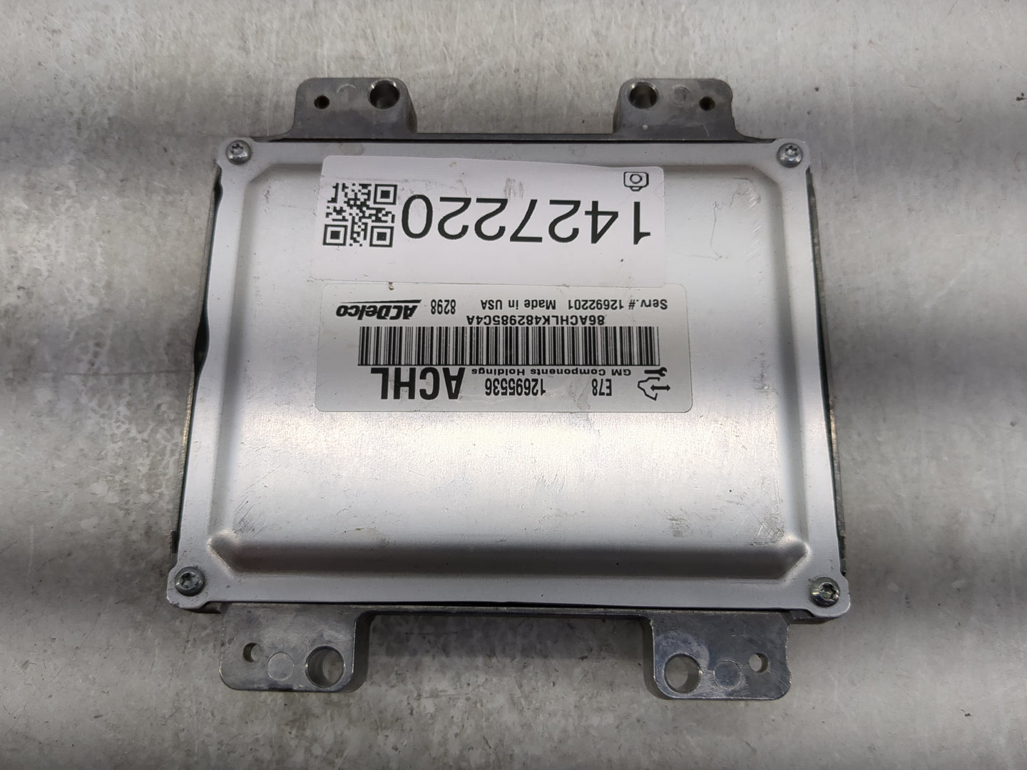 2017-2021 Buick Encore PCM Engine Control Computer ECU ECM PCU OEM P/N:12695536 12692201 Fits Fits 2017 2018 2019 2020 2021 