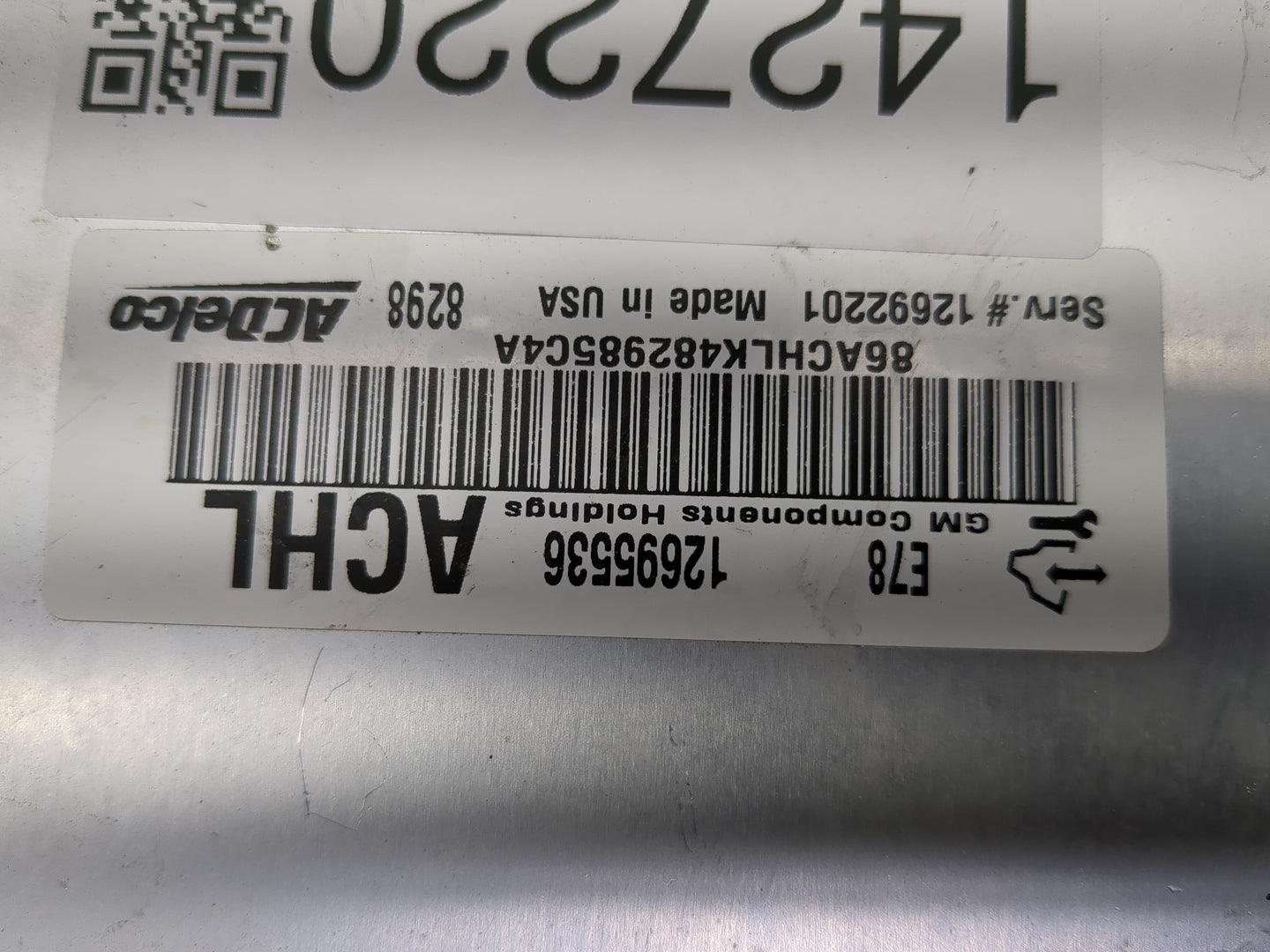 2017-2021 Buick Encore PCM Engine Control Computer ECU ECM PCU OEM P/N:12695536 12692201 Fits Fits 2017 2018 2019 2020 2021 
