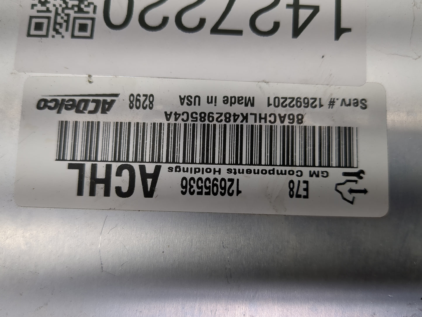 2017-2021 Buick Encore PCM Engine Control Computer ECU ECM PCU OEM P/N:12695536 12692201 Fits Fits 2017 2018 2019 2020 2021 