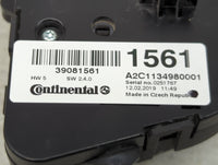 2019 Buick Encore Climate Control Module Temperature AC/Heater Replacement P/N:A2C11349800-01 39081561 Fits OEM Used Auto Pa