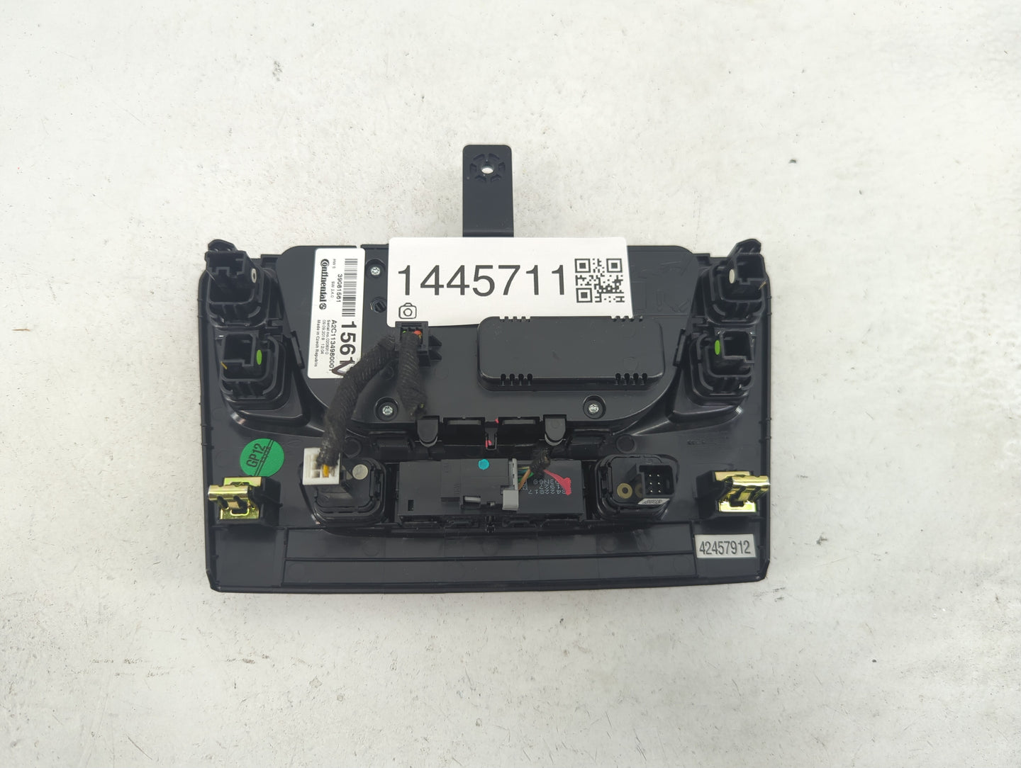 2017-2021 Buick Encore Climate Control Module Temperature AC/Heater Replacement P/N:39081561 A2C1134980001 Fits OEM Used Aut