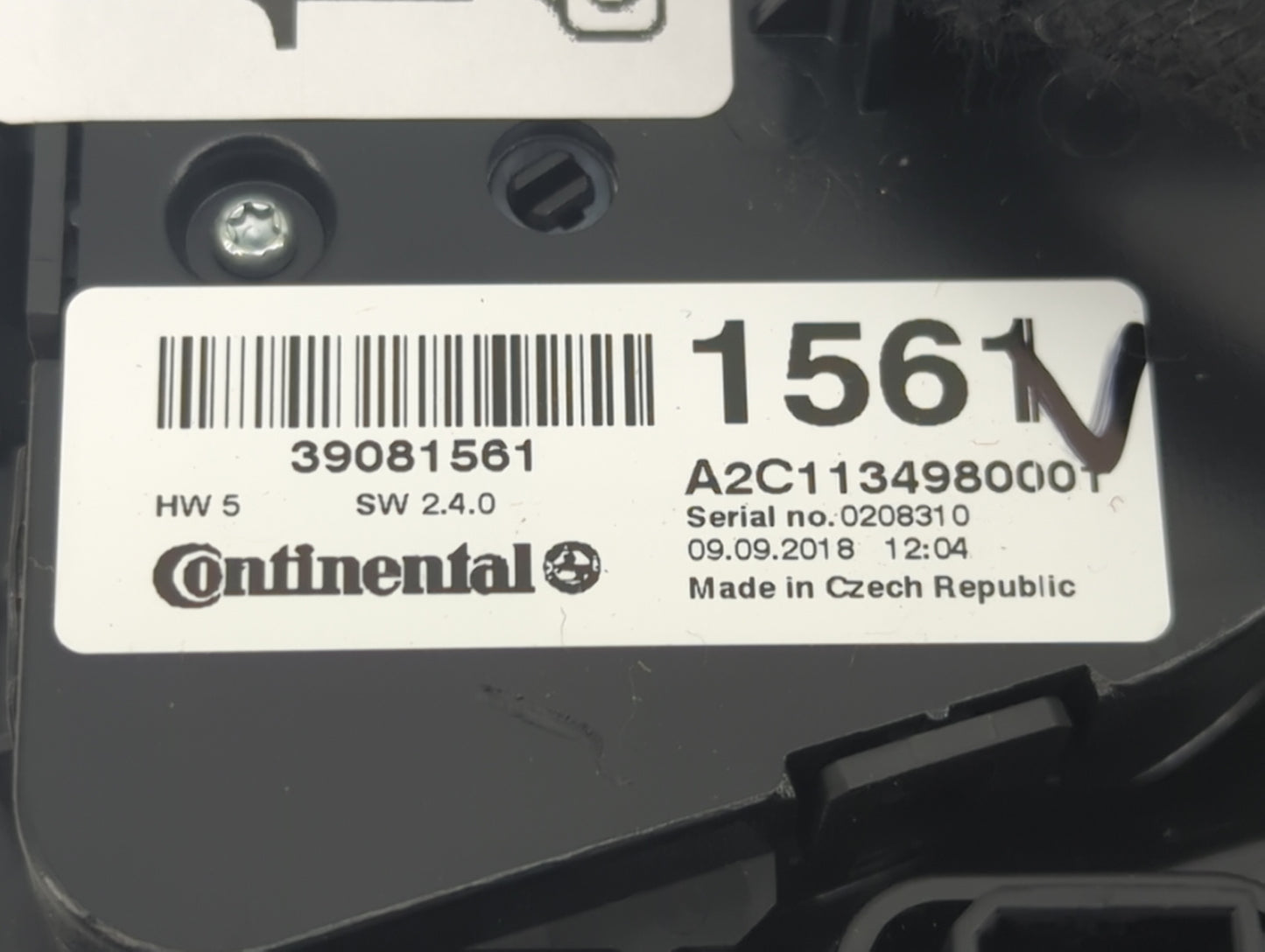 2017-2021 Buick Encore Climate Control Module Temperature AC/Heater Replacement P/N:39081561 A2C1134980001 Fits OEM Used Aut