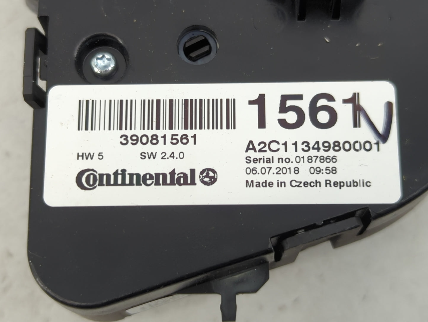 2017-2021 Buick Encore Climate Control Module Temperature AC/Heater Replacement P/N:39081561 A2C1134980001 Fits OEM Used Aut