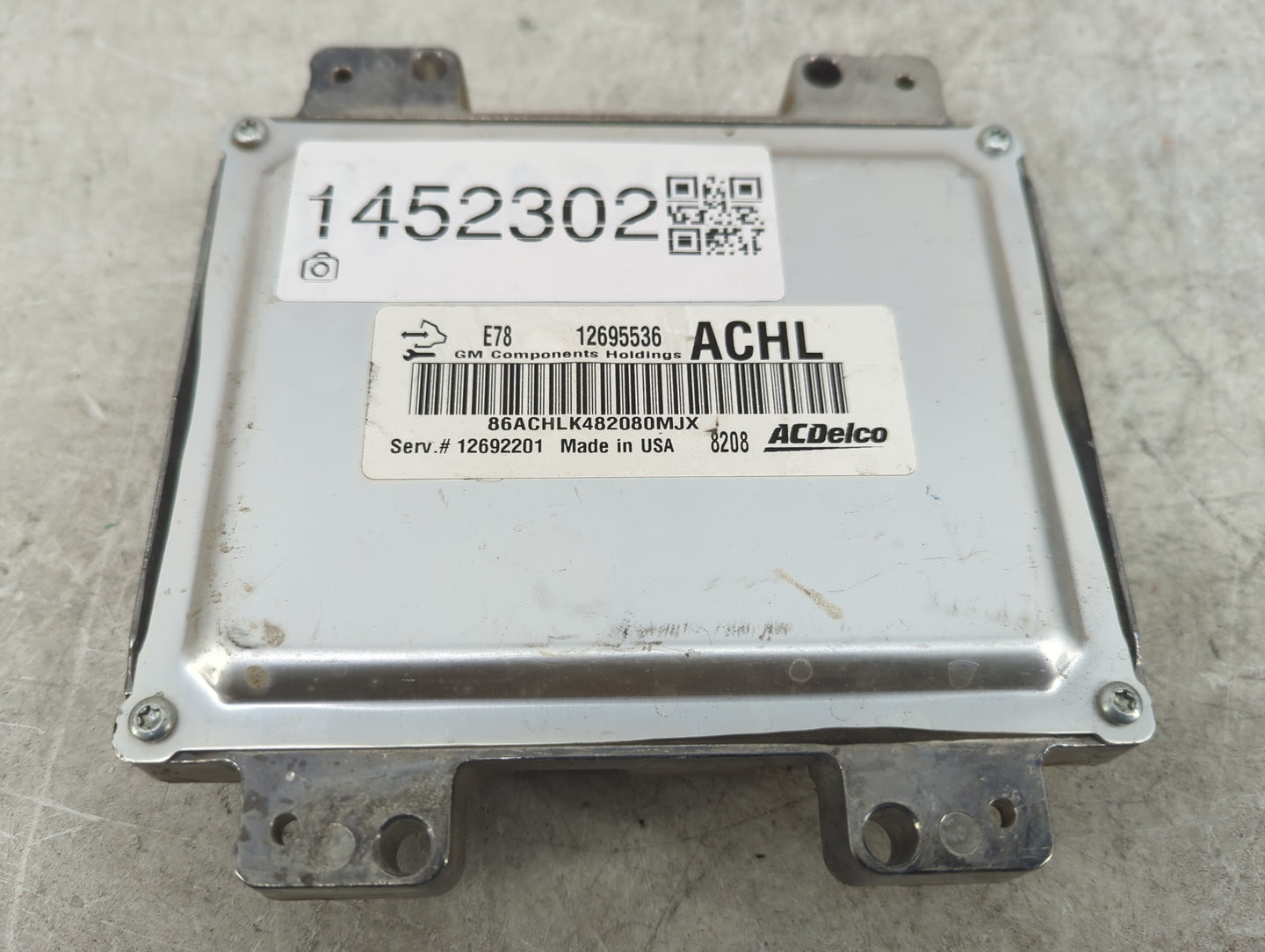 2017-2021 Buick Encore PCM Engine Control Computer ECU ECM PCU OEM P/N:12695536 12692201, E78 Fits Fits 2017 2018 2019 2020 