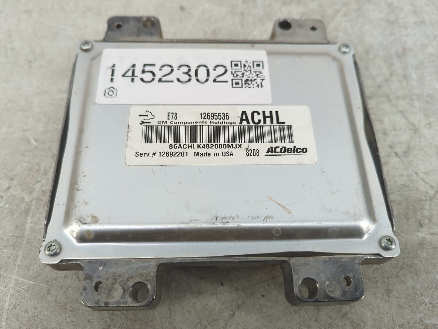 2017-2021 Buick Encore PCM Engine Control Computer ECU ECM PCU OEM P/N:12695536 12692201, E78 Fits Fits 2017 2018 2019 2020 