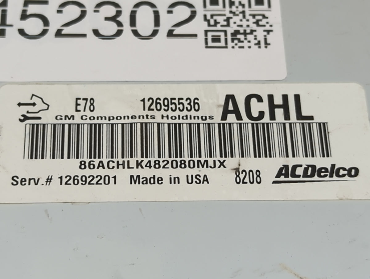 2017-2021 Buick Encore PCM Engine Control Computer ECU ECM PCU OEM P/N:12695536 12692201, E78, ACHL Fits 2017 2018 2019 2020