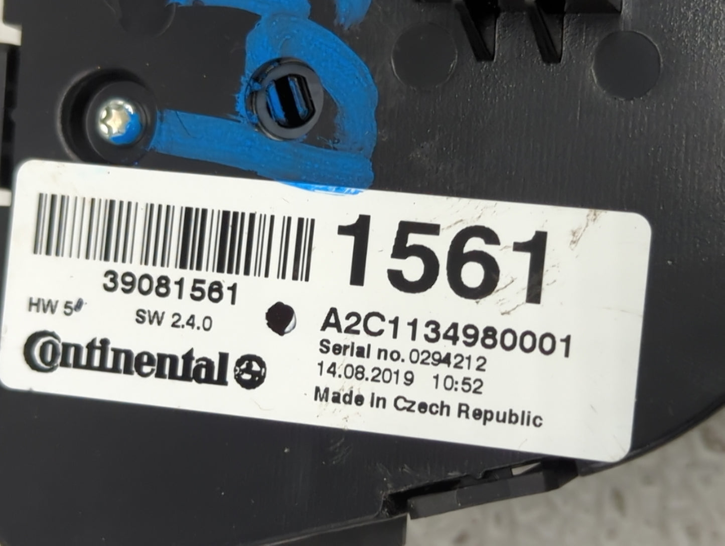 2017-2021 Buick Encore Climate Control Module Temperature AC/Heater Replacement P/N:39081561 A2C1134980001 Fits OEM Used Aut