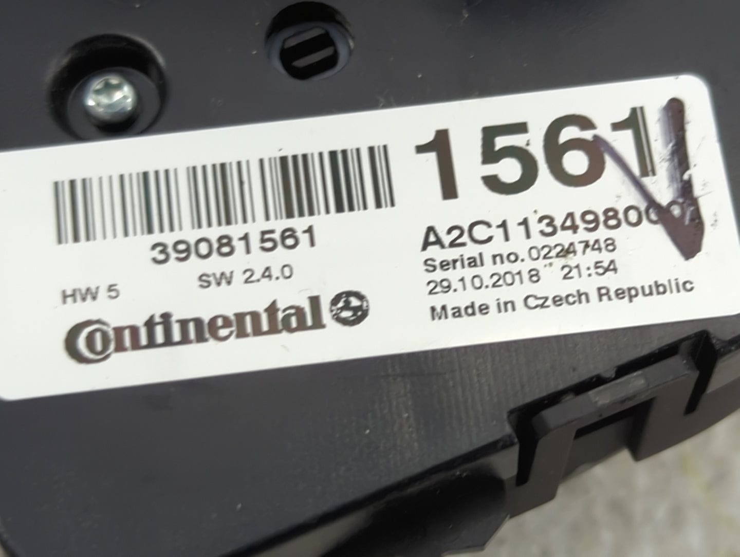 2017-2021 Buick Encore Climate Control Module Temperature AC/Heater Replacement P/N:39081561 A2C11349800 Fits OEM Used Auto 