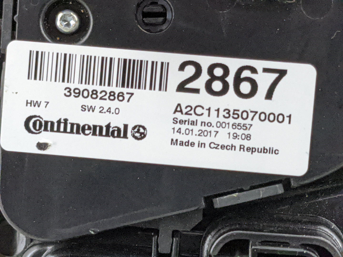 2017-2020 Buick Encore Climate Control Module Temperature AC/Heater Replacement P/N:39082867 A2C1135070001 Fits OEM Used Aut