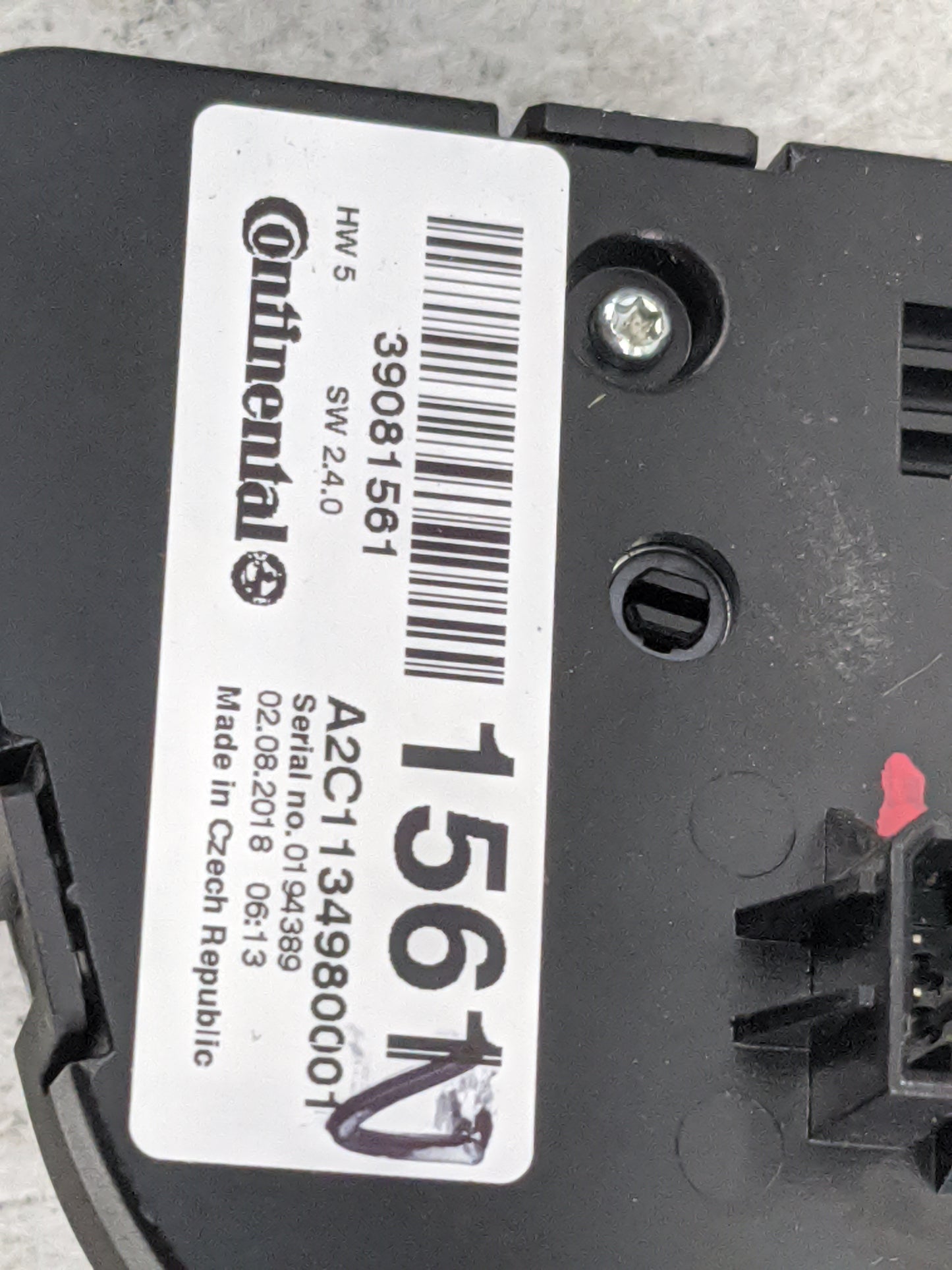 2017-2021 Buick Encore Climate Control Module Temperature AC/Heater Replacement P/N:A2C11349800001 39081561 Fits OEM Used Au