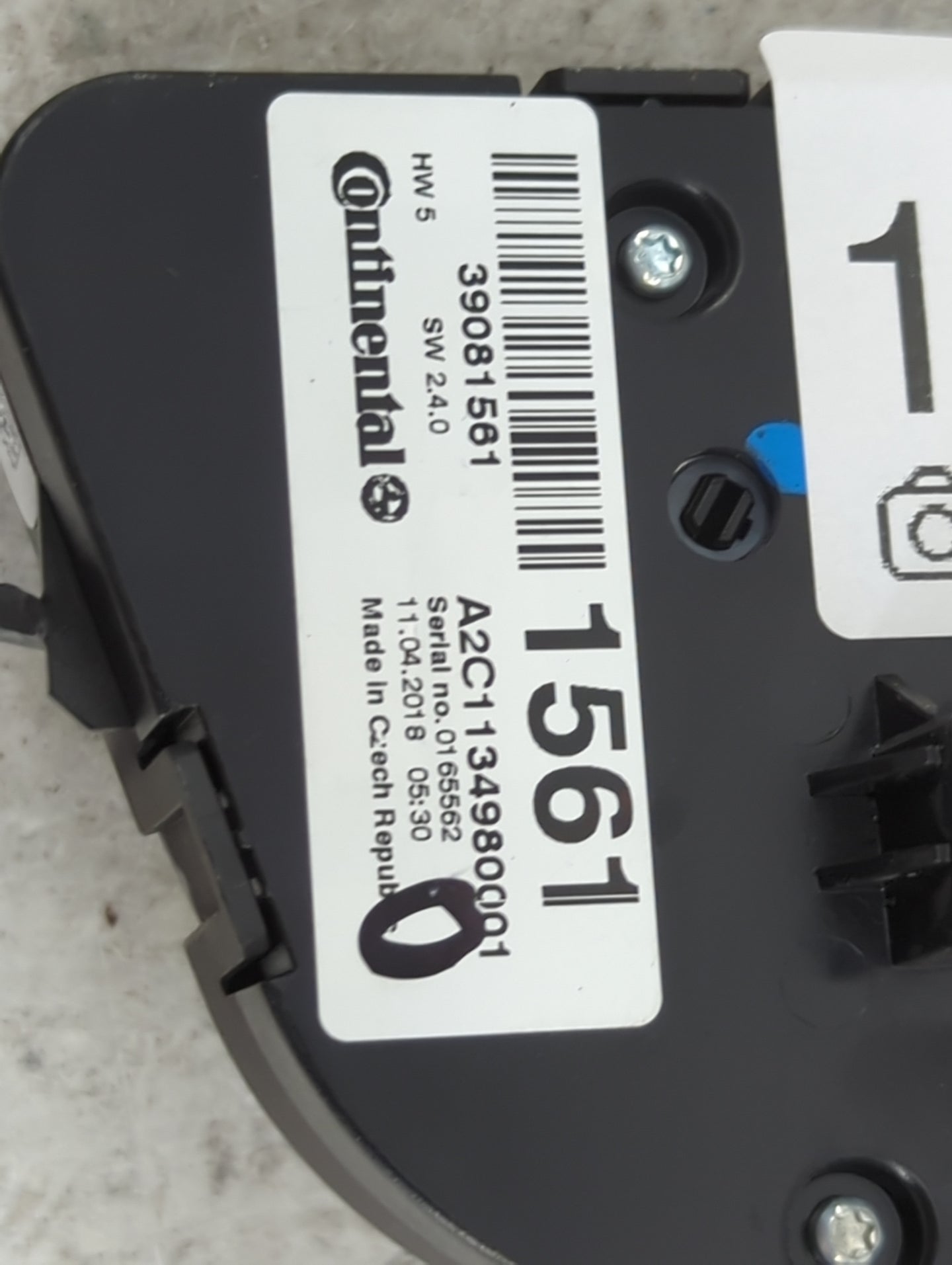 2017-2021 Buick Encore Climate Control Module Temperature AC/Heater Replacement P/N:39081561 A2C1134980001 Fits OEM Used Aut