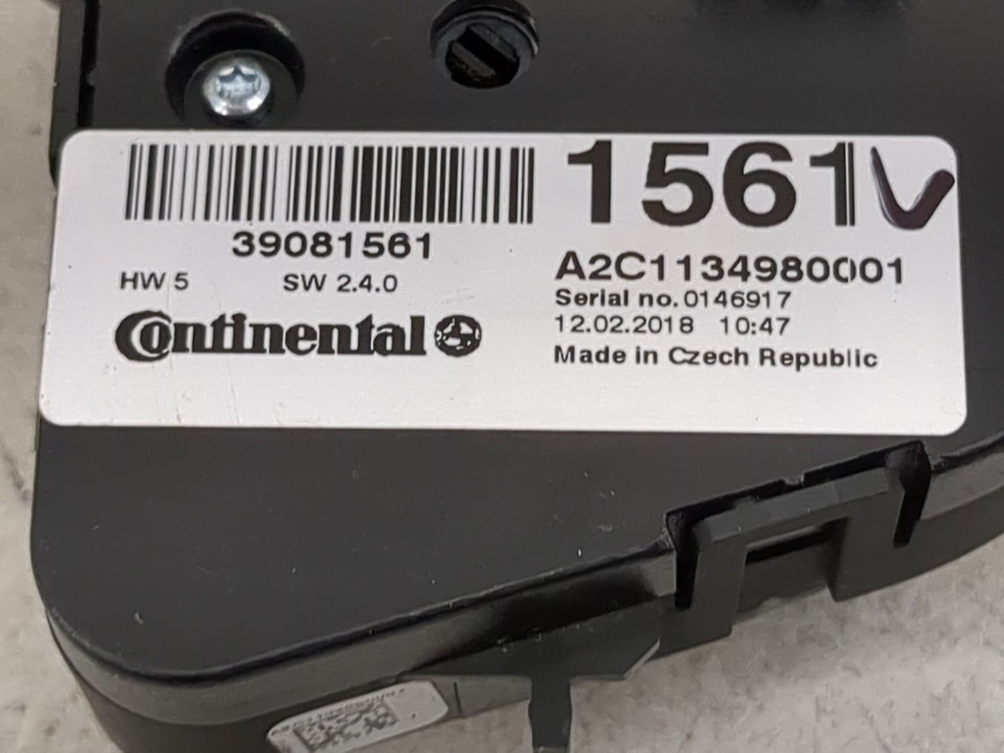 2017-2021 Buick Encore Climate Control Module Temperature AC/Heater Replacement P/N:39081561 A2C1134980001 Fits OEM Used Aut