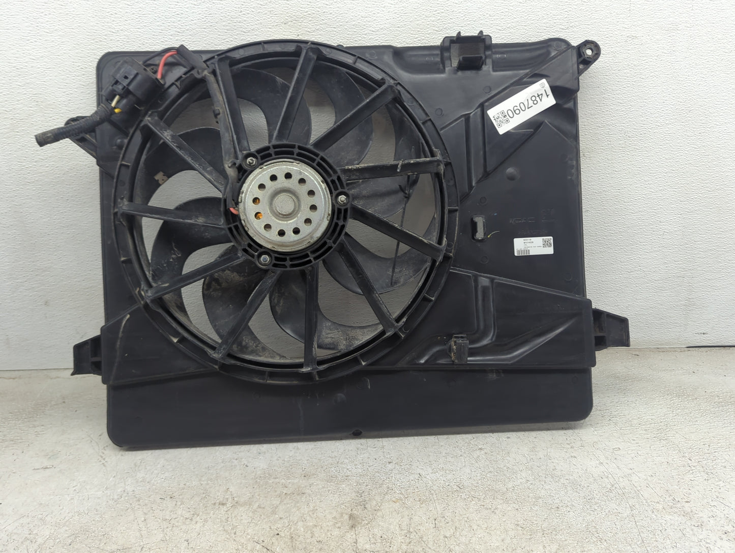 2014-2021 Buick Encore Electric Radiator Cooling Fan Motor Assembly Fits Fits 2014 2015 2016 2017 2018 2019 2020 2021 OEM Us