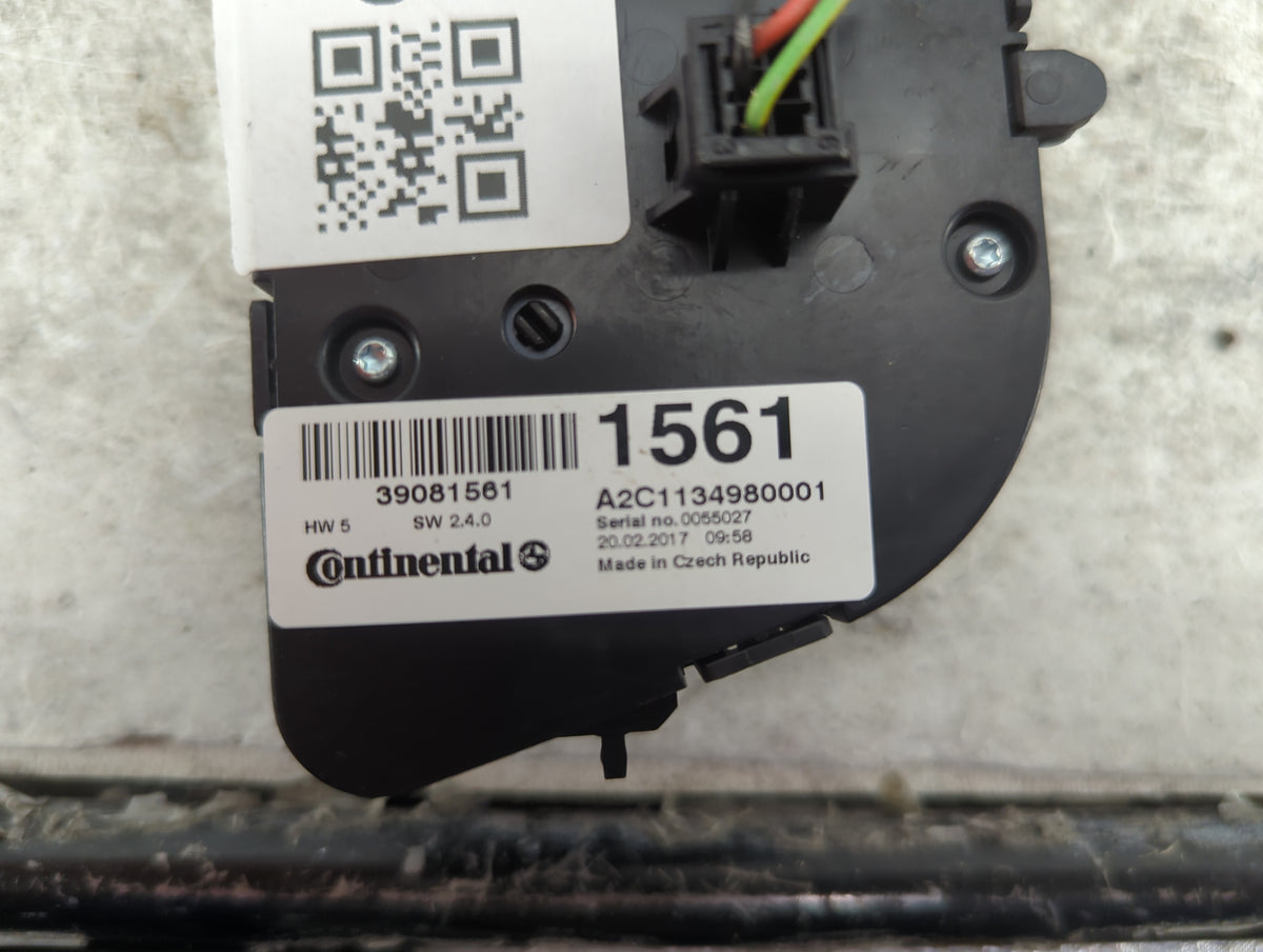 2017-2021 Buick Encore Climate Control Module Temperature AC/Heater Replacement P/N:39081561 A2C1134980001 Fits OEM Used Aut