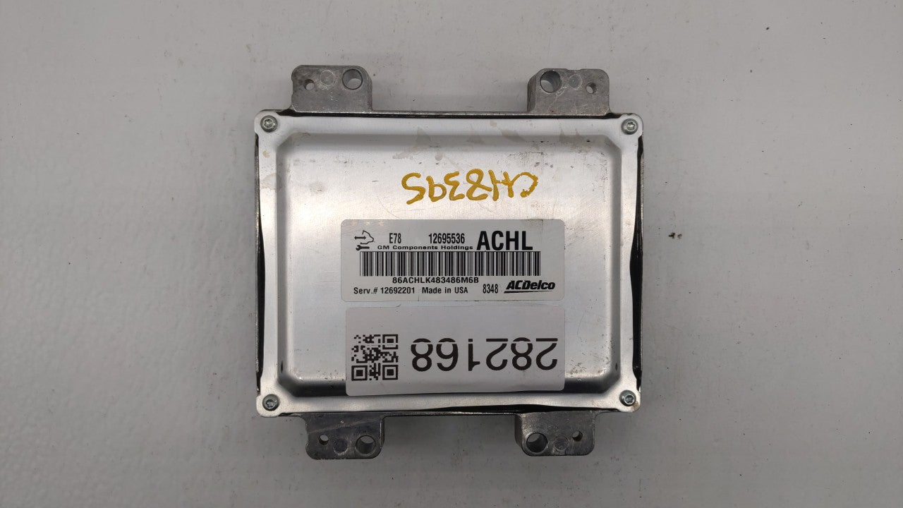 2017-2019 Buick Encore PCM Engine Control Computer ECU ECM PCU OEM P/N:12668986 12695536, 12670309 Fits Fits 2017 2018 2019 
