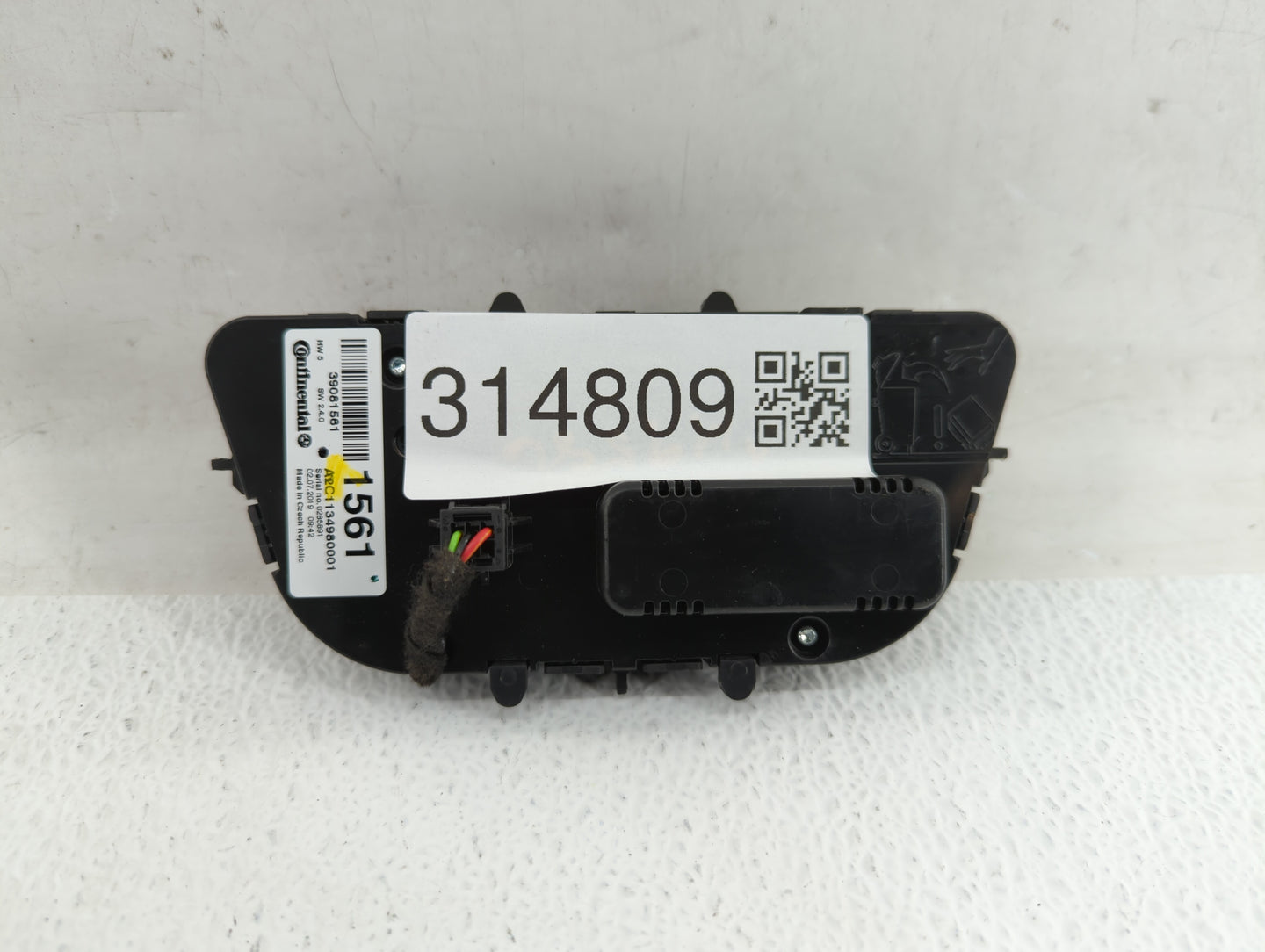2017-2021 Buick Encore Climate Control Module Temperature AC/Heater Replacement P/N:39081581 39081561 Fits OEM Used Auto Par
