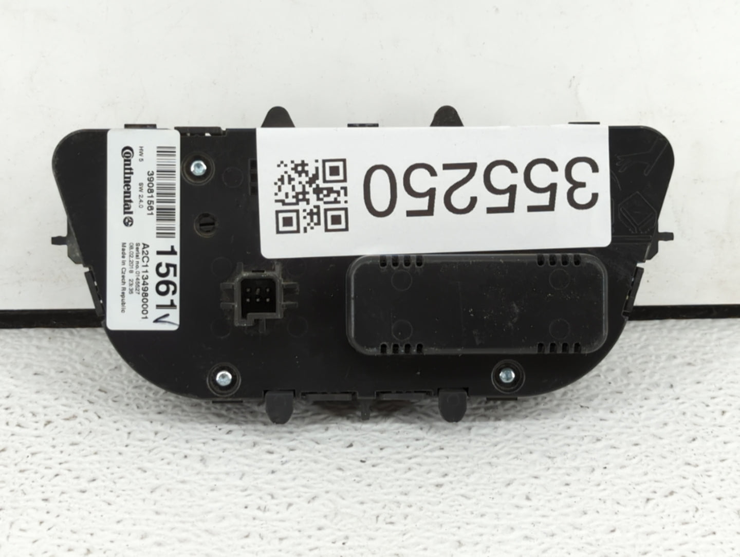 2017-2021 Buick Encore Climate Control Module Temperature AC/Heater Replacement P/N:39081581 39081561 Fits OEM Used Auto Par