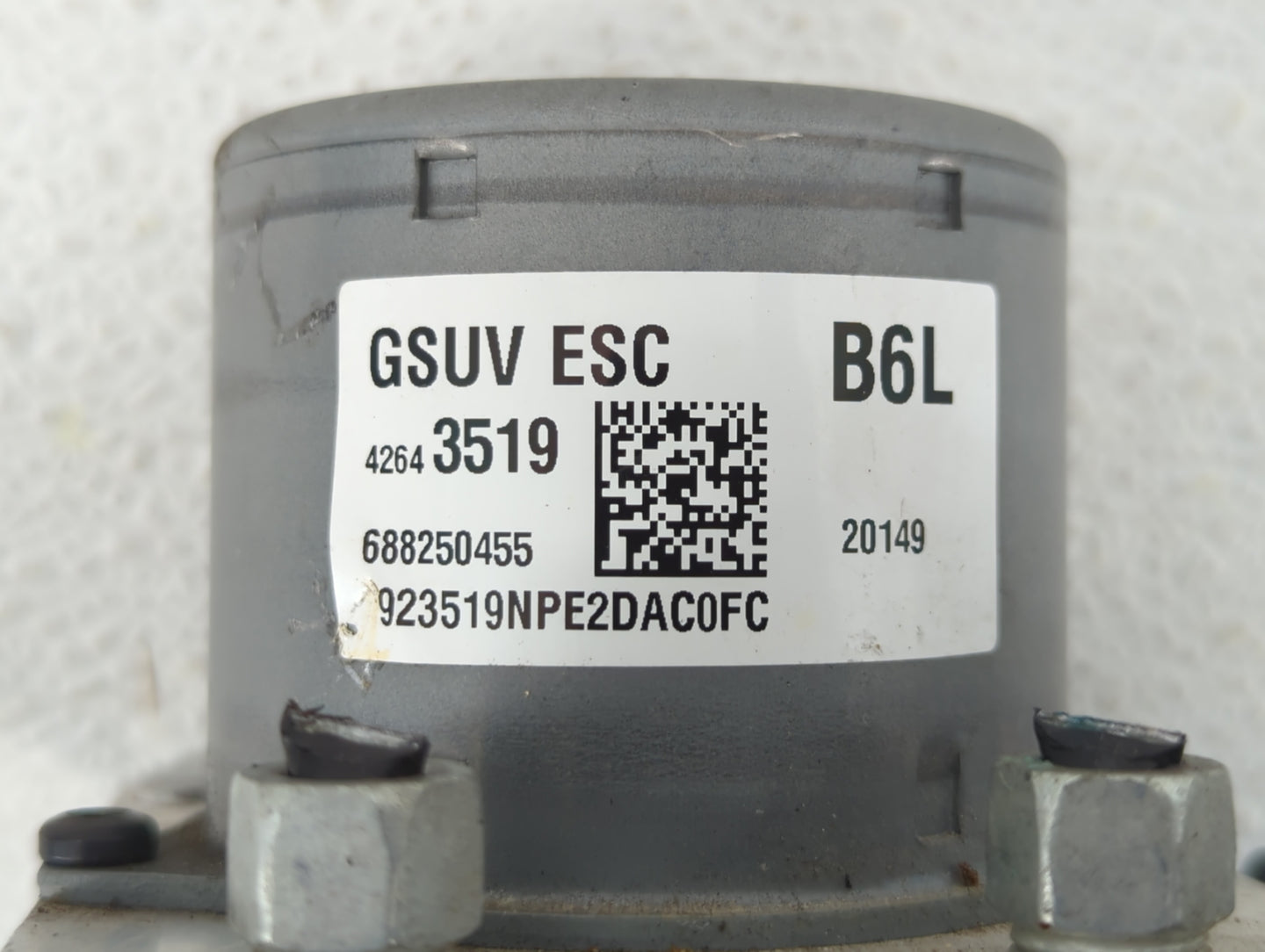 2017-2019 Buick Encore ABS Pump Control Module Replacement P/N:HS7A-12A650-ABB 42643519, 42520669 Fits Fits 2017 2018 2019 O