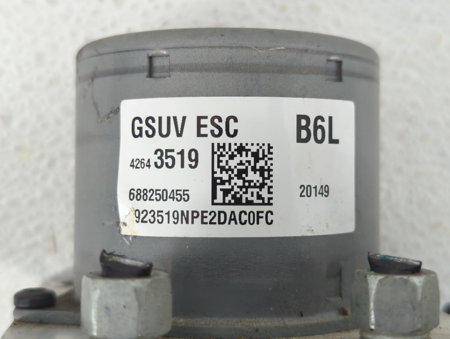 2017-2019 Buick Encore ABS Pump Control Module Replacement P/N:HS7A-12A650-ABB 42643519, 42520669 Fits Fits 2017 2018 2019 O