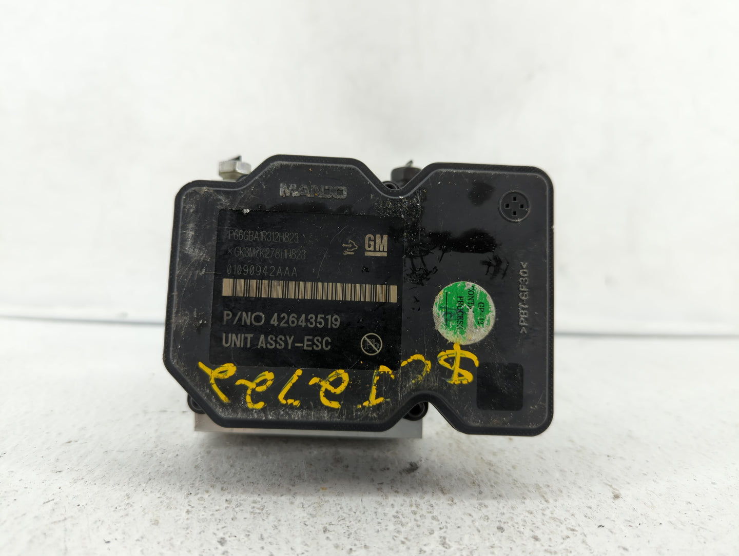 2017-2019 Buick Encore ABS Pump Control Module Replacement P/N:HS7A-12A650-ABB 42643519, 42520669 Fits Fits 2017 2018 2019 O