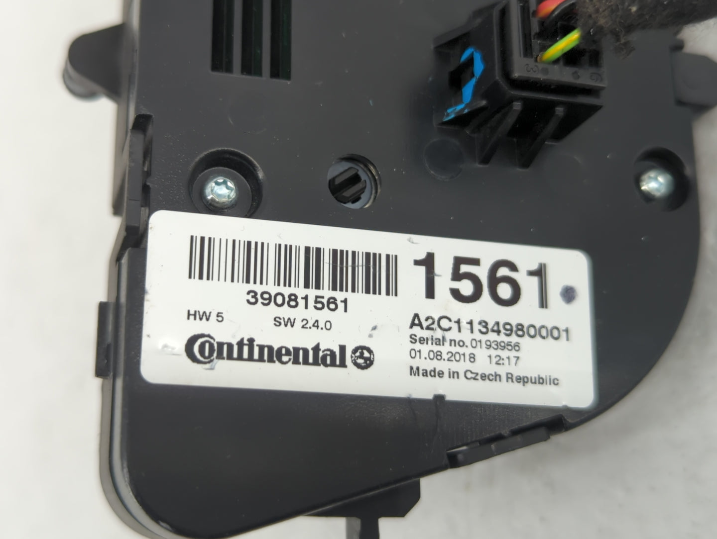 2017-2021 Buick Encore Climate Control Module Temperature AC/Heater Replacement P/N:39081581 39081561 Fits OEM Used Auto Par