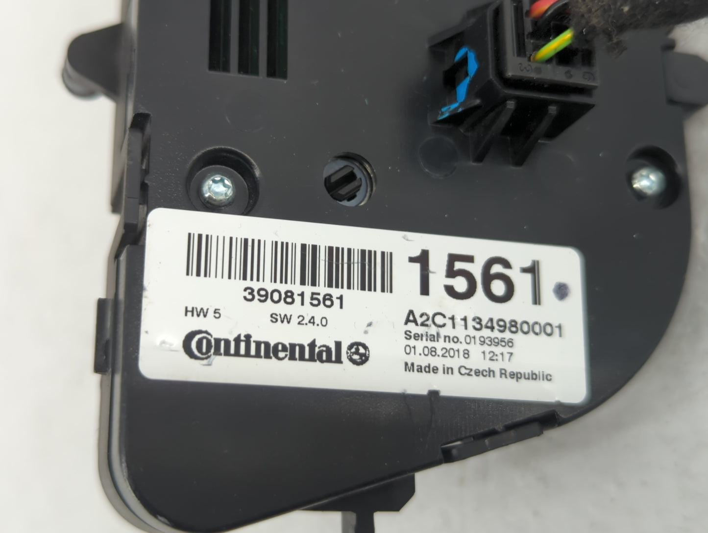 2017-2021 Buick Encore Climate Control Module Temperature AC/Heater Replacement P/N:39081581 39081561 Fits OEM Used Auto Par