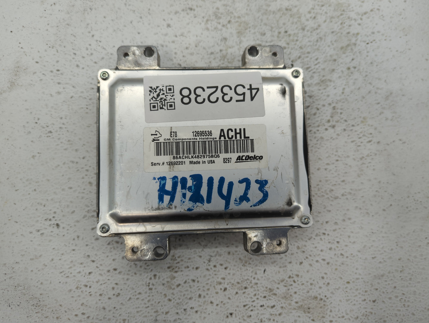 2017-2021 Buick Encore PCM Engine Control Computer ECU ECM PCU OEM P/N:12695536 12668986 Fits Fits 2017 2018 2019 2020 2021 