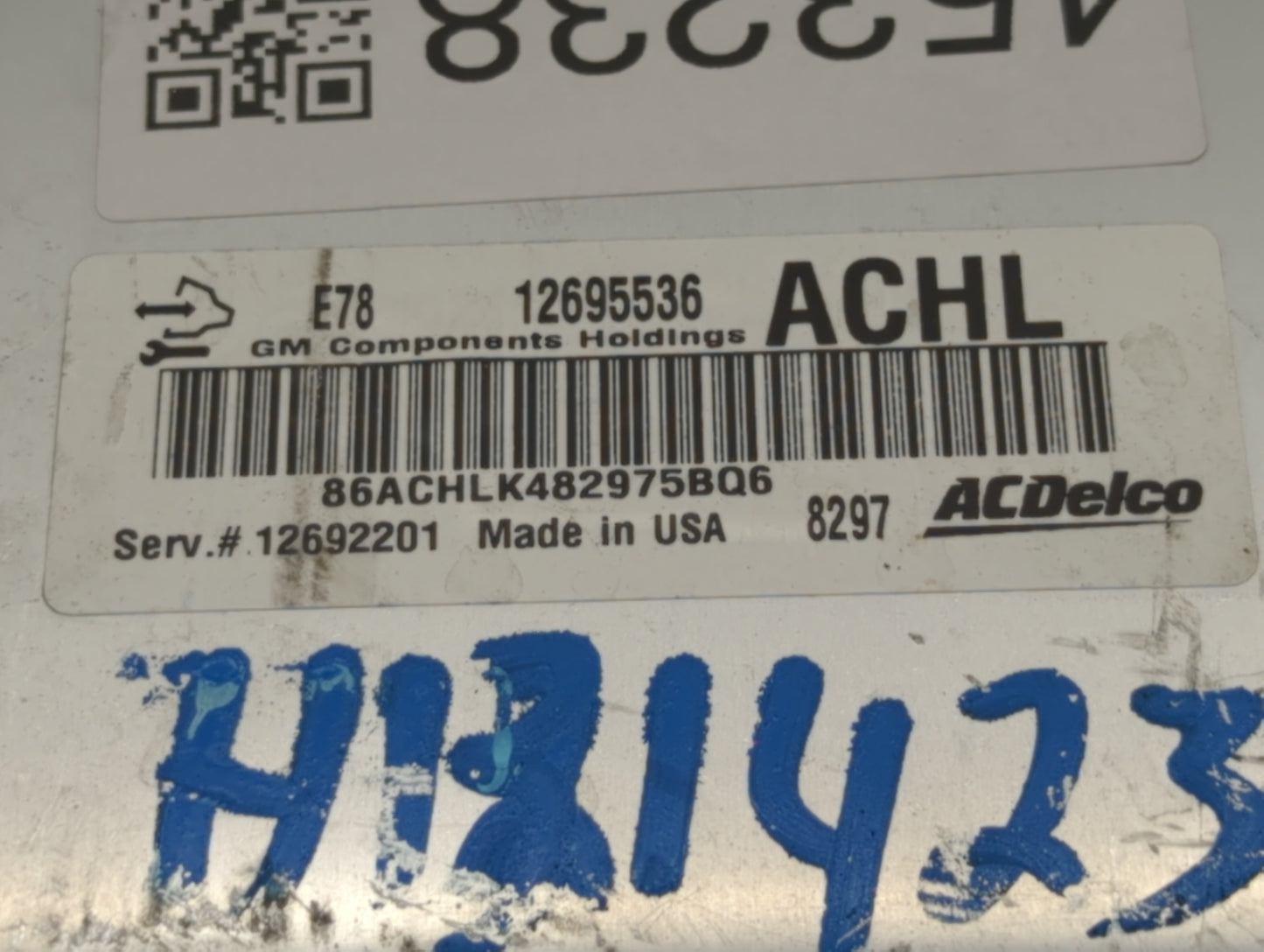 2017-2021 Buick Encore PCM Engine Control Computer ECU ECM PCU OEM P/N:12695536 12668986 Fits Fits 2017 2018 2019 2020 2021 