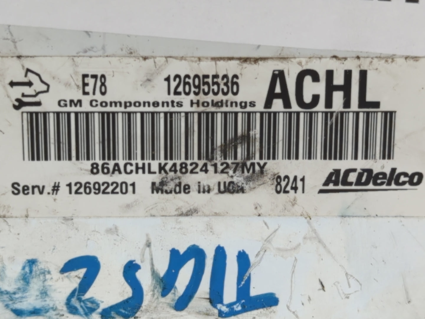 2017-2021 Buick Encore PCM Engine Control Computer ECU ECM PCU OEM P/N:12695536 12668986 Fits Fits 2017 2018 2019 2020 2021 