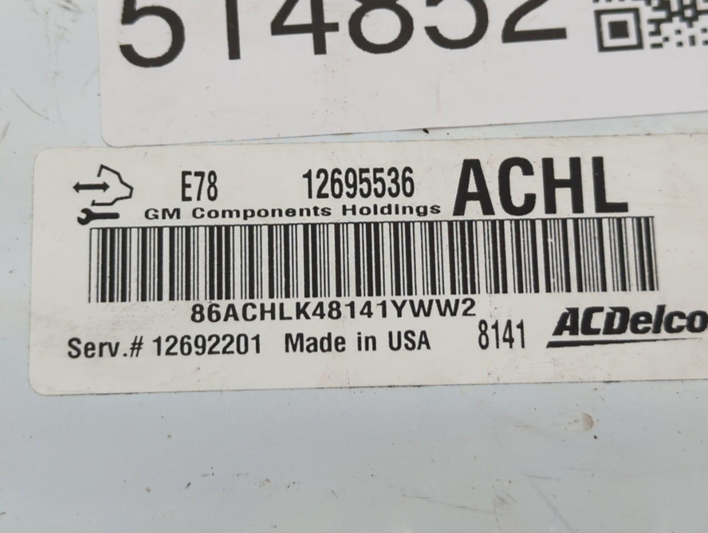 2017-2021 Buick Encore PCM Engine Control Computer ECU ECM PCU OEM P/N:12692201 12695536 Fits Fits 2017 2018 2019 2020 2021 