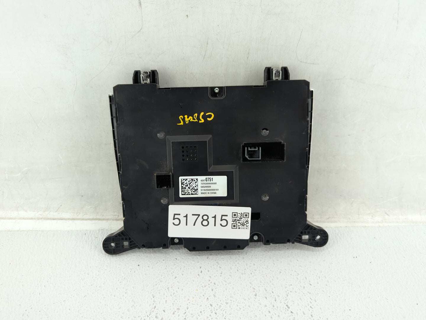 2017-2021 Buick Encore Radio Control Panel - Oemusedautoparts1.com