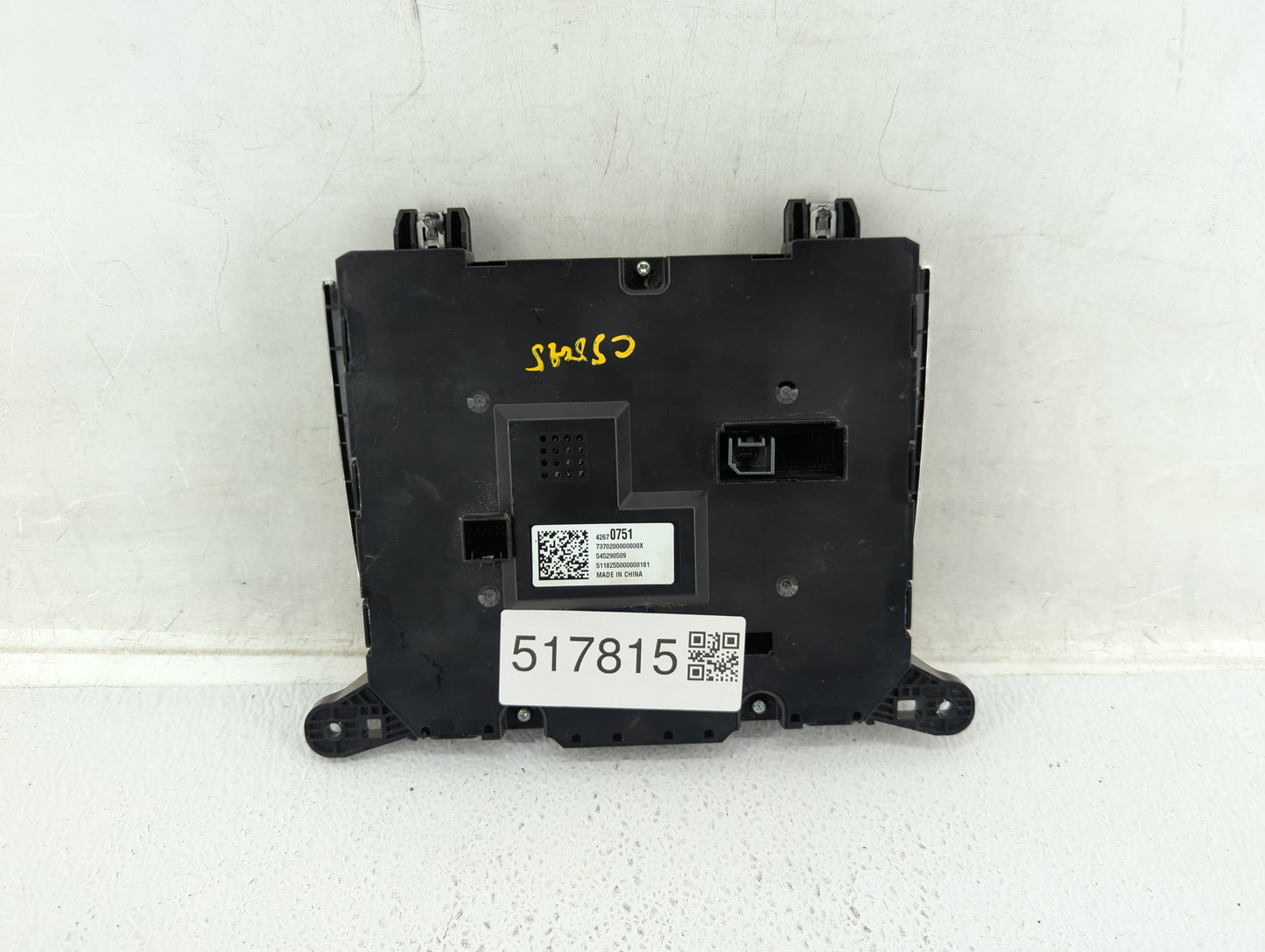2017-2021 Buick Encore Radio Control Panel - Oemusedautoparts1.com