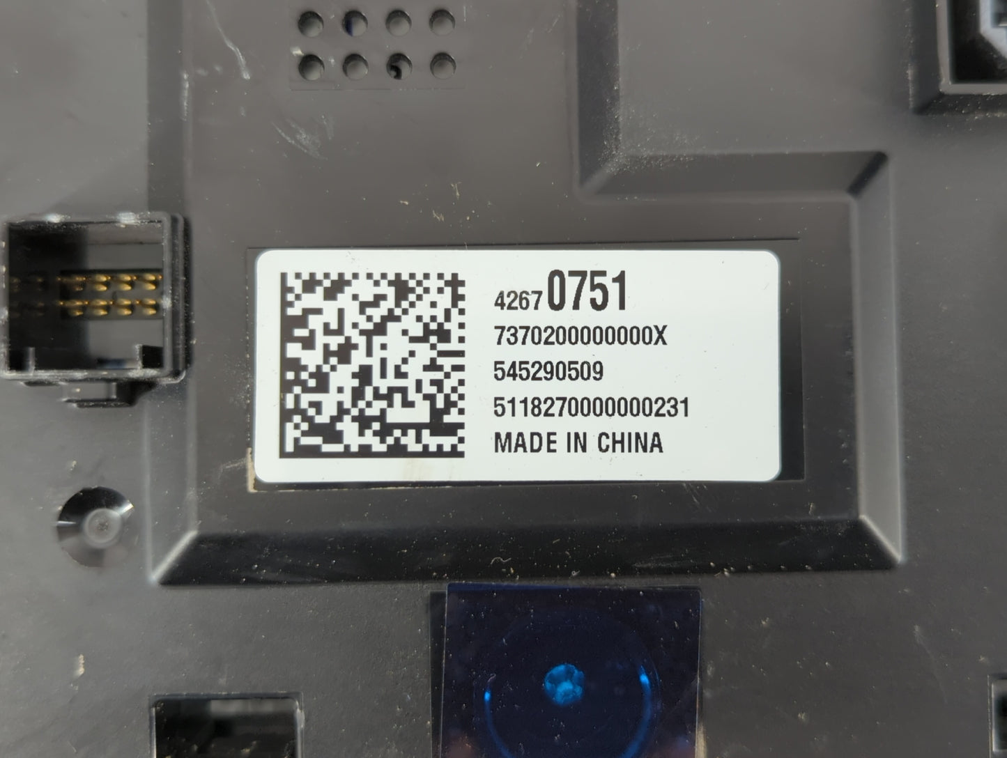 2019 Buick Encore Radio AM FM Cd Player Receiver Replacement P/N:42670751 Fits OEM Used Auto Parts - Oemusedautoparts1.com