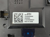 2019 Buick Encore Radio AM FM Cd Player Receiver Replacement P/N:42670751 Fits OEM Used Auto Parts - Oemusedautoparts1.com