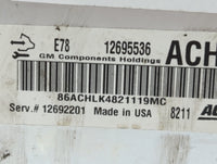 2017-2021 Buick Encore PCM Engine Control Computer ECU ECM PCU OEM P/N:12695536 Fits Fits 2017 2018 2019 2020 2021 OEM Used 