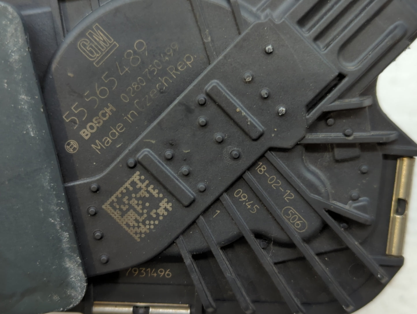 2013-2021 Buick Encore Throttle Body P/N:55565489 Fits Fits 2011 2012 2013 2014 2015 2016 2017 2018 2019 2020 2021 OEM Used 