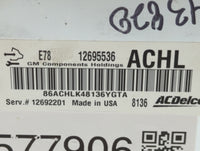 2017-2021 Buick Encore PCM Engine Control Computer ECU ECM PCU OEM P/N:12695536 Fits Fits 2017 2018 2019 2020 2021 OEM Used 