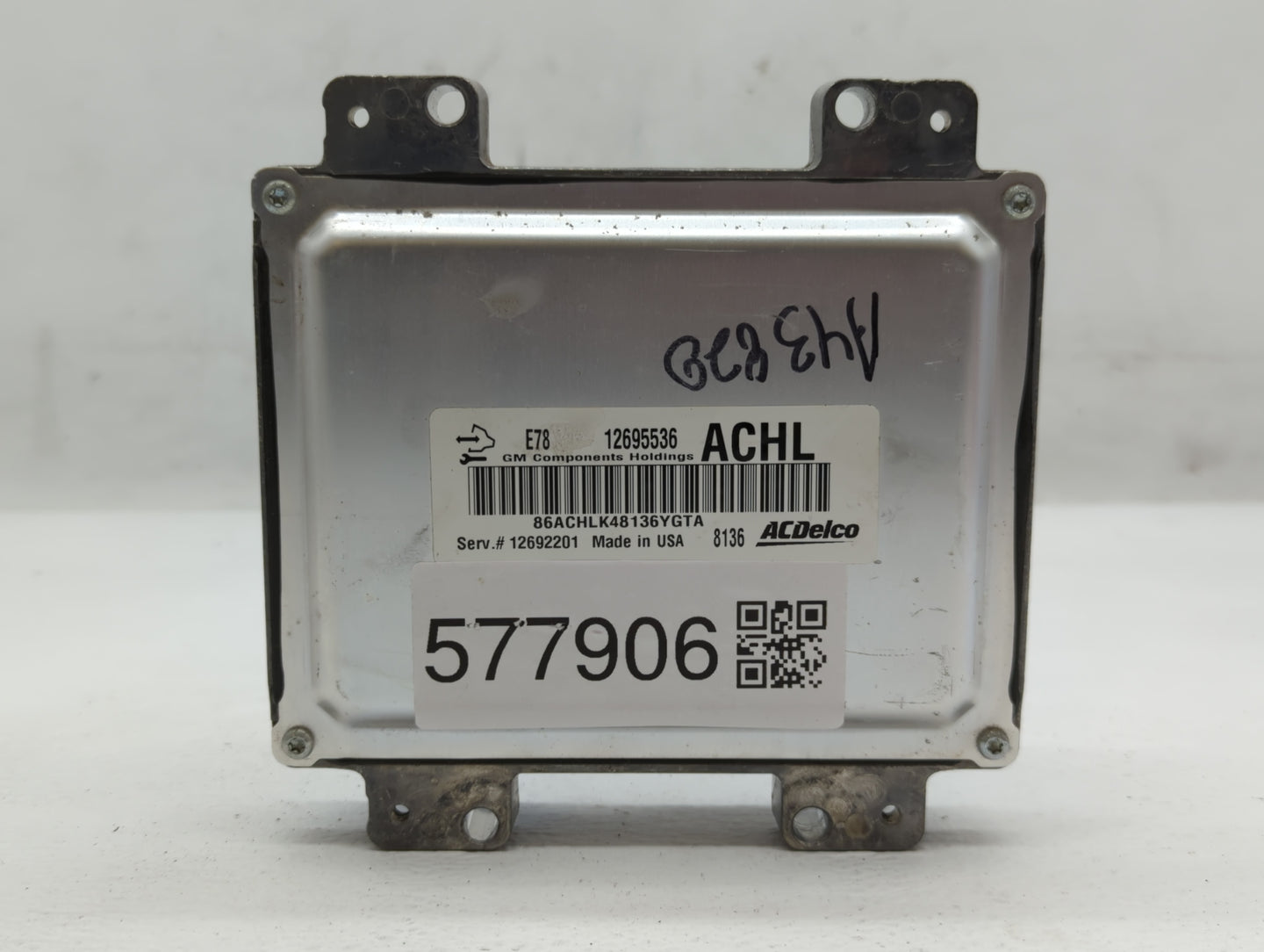 2017-2021 Buick Encore PCM Engine Control Computer ECU ECM PCU OEM P/N:12695536 Fits Fits 2017 2018 2019 2020 2021 OEM Used 