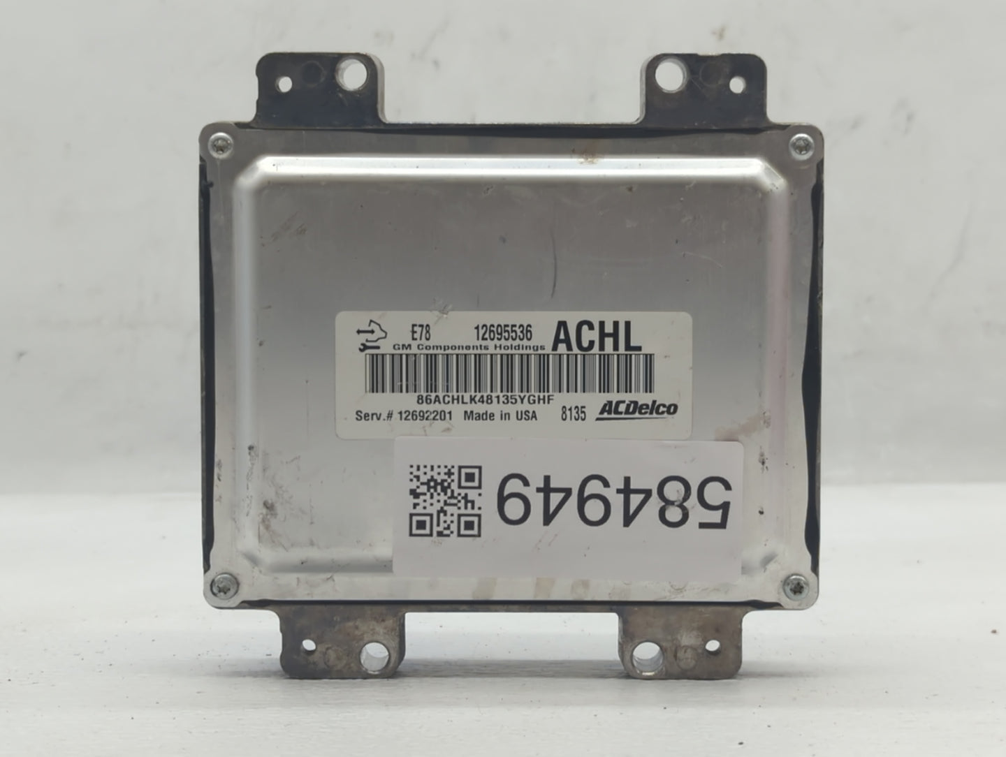 2017-2021 Buick Encore PCM Engine Control Computer ECU ECM PCU OEM P/N:12695536 Fits Fits 2017 2018 2019 2020 2021 OEM Used 