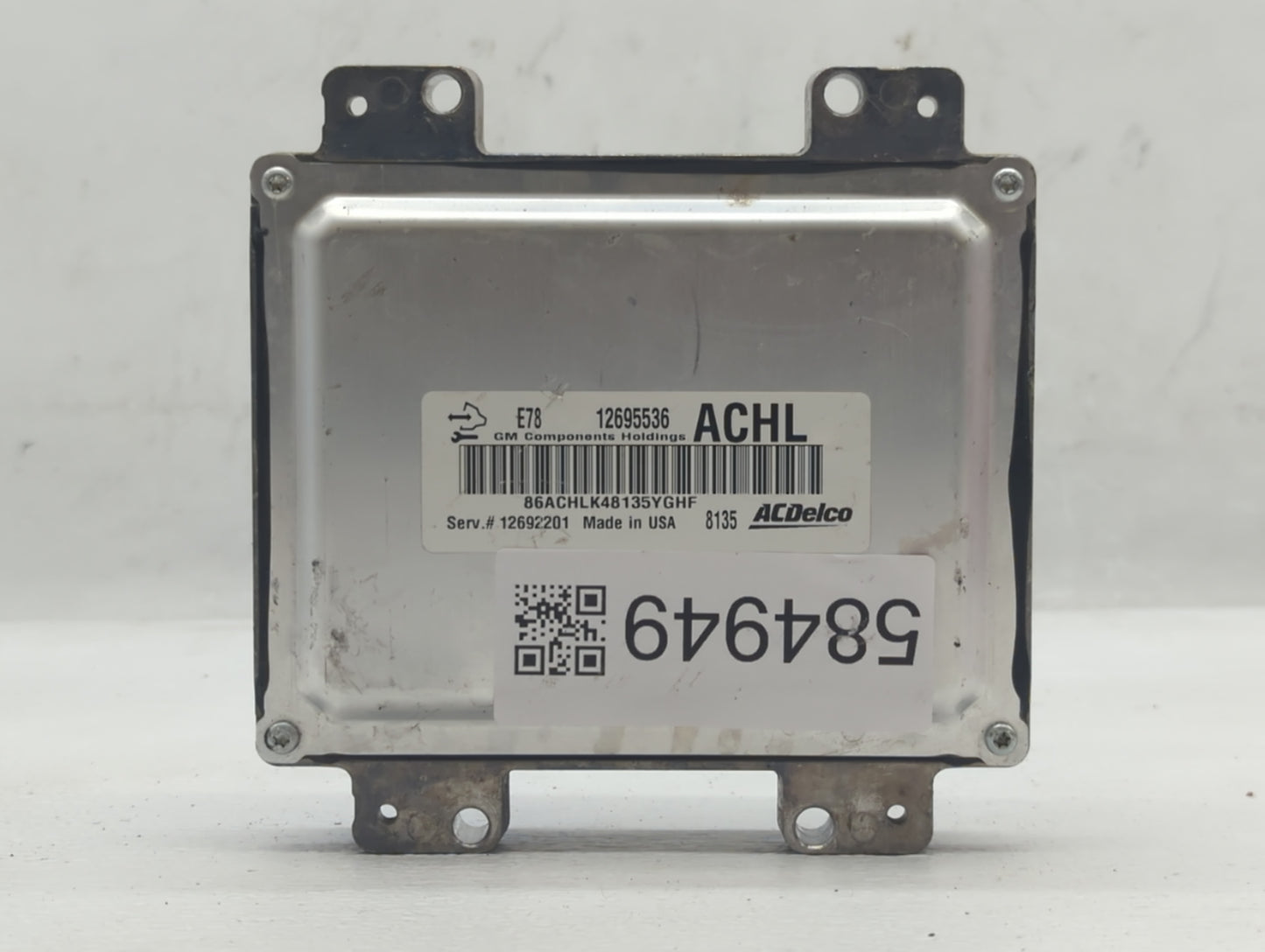 2017-2021 Buick Encore PCM Engine Control Computer ECU ECM PCU OEM P/N:12695536 Fits Fits 2017 2018 2019 2020 2021 OEM Used 