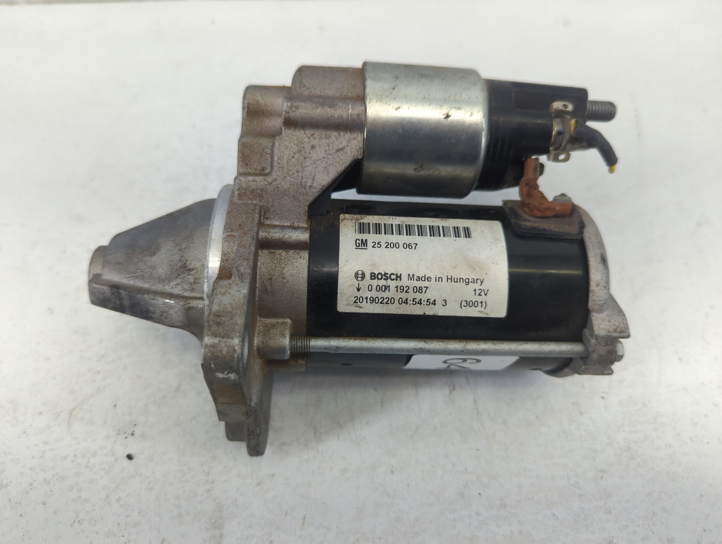 2014-2021 Buick Encore Car Starter Motor Solenoid OEM P/N:25 200 067 Fits Fits 2014 2015 2016 2017 2018 2019 2020 2021 OEM U